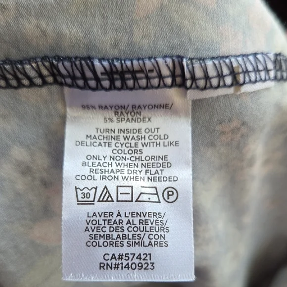 LOFT Multicolor Floral Dress - Picture 8 of 8